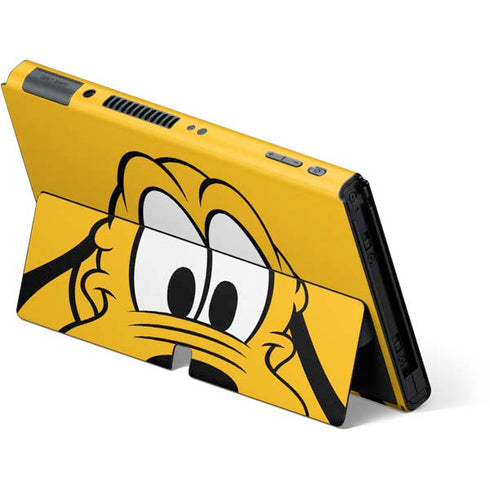 Disney Friends Pluto Up Close Nintendo Switch OLED (2021) Skin